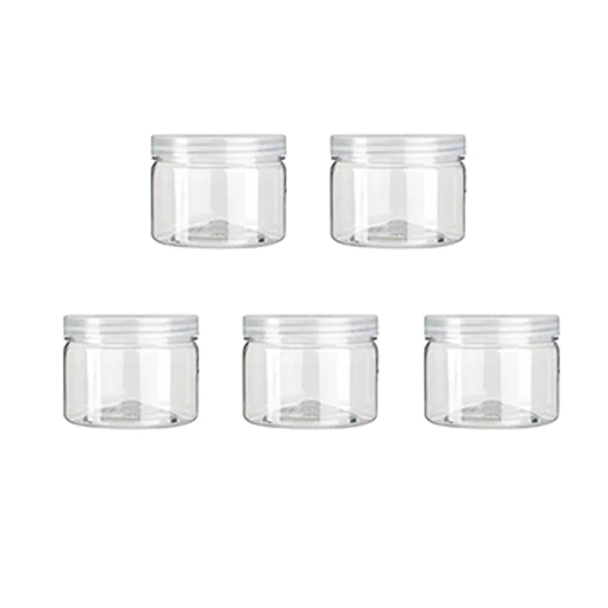 5Pcs Food Sealed Jars Crystal Clear Plastic Storage Containers with Screw Lids Bpa Free for DIY Clay Party Favors
5Pcs Food Sealed Jars Crystal Clear Plastic Storage Containers with Screw Lids Bpa Free for DIY Clay Party Favors