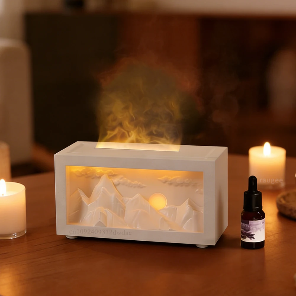 Mini Air Humidifier Aromatherapy Diffuser Essential Oil Aromatherapy Spray Household Fireplace Aroma Air Diffuser With Lighting
Mini Air Humidifier Aromatherapy Diffuser Essential Oil Aromatherapy Spray Household Fireplace Aroma Air Diffuser With Lighting