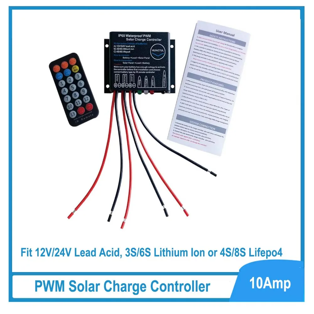 20A IP68 Waterproof Solar Charging Controller PWM Type for Solar Fence Street Light
20A IP68 Waterproof Solar Charging Controller PWM Type for Solar Fence Street Light