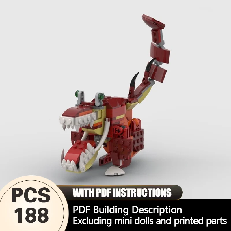 Creators Animal Series Model MOC Building Bricks Rare Creature Modular Technology Gifts Holiday Assemble Children Toys Suit
Creators Animal Series Model MOC Building Bricks Rare Creature Modular Technology Gifts Holiday Assemble Children Toys Suit