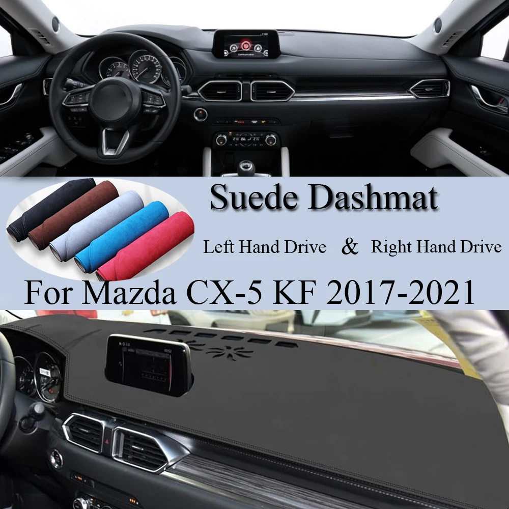 For Mazda CX-5 2017 2018 - 2021 MK2 KF CX5 CX 5 Suede Leather Dashmat Dash Mat Cover Dashboard Pad Sunshade Carpet Accessories
For Mazda CX-5 2017 2018 - 2021 MK2 KF CX5 CX 5 Suede Leather Dashmat Dash Mat Cover Dashboard Pad Sunshade Carpet Accessories