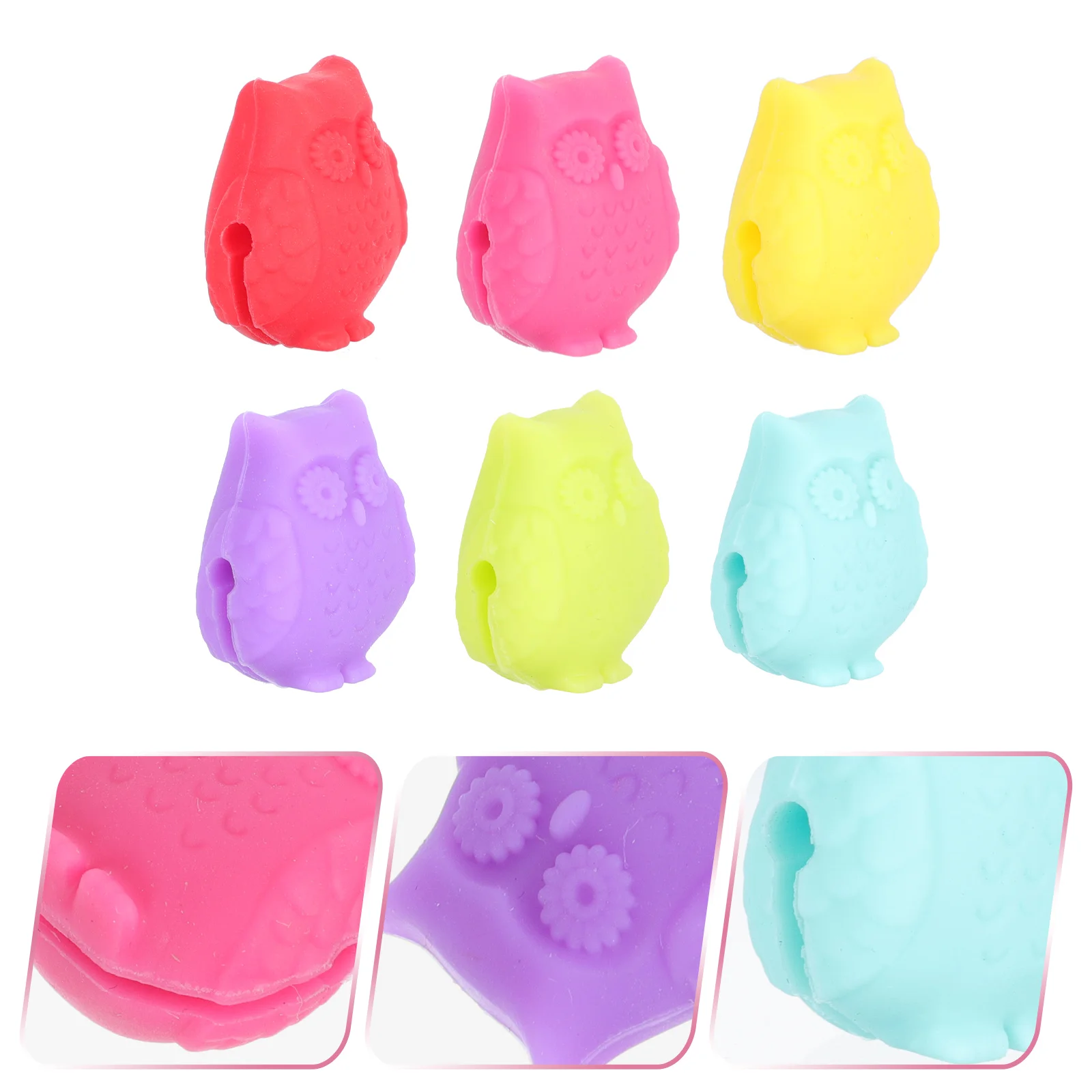 6 Pcs Beverages Glass Recognition Party Cup Supply Identifier Charm Marker Lovely Owl-shape Tag
6 Pcs Beverages Glass Recognition Party Cup Supply Identifier Charm Marker Lovely Owl-shape Tag