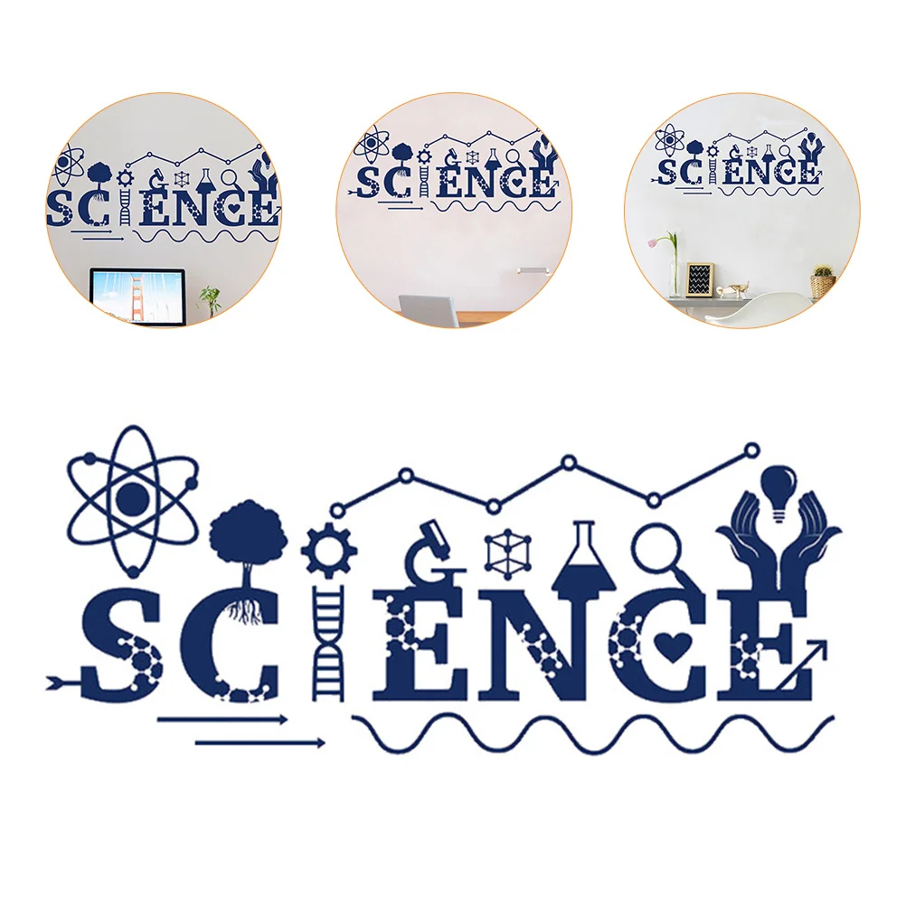 1 Sheet Science Wall Sticker PVC Chemistry Astronomy Light Bulb Pattern Easy to Use for Kids Room Living Room Decorative Wall
1 Sheet Science Wall Sticker PVC Chemistry Astronomy Light Bulb Pattern Easy to Use for Kids Room Living Room Decorative Wall