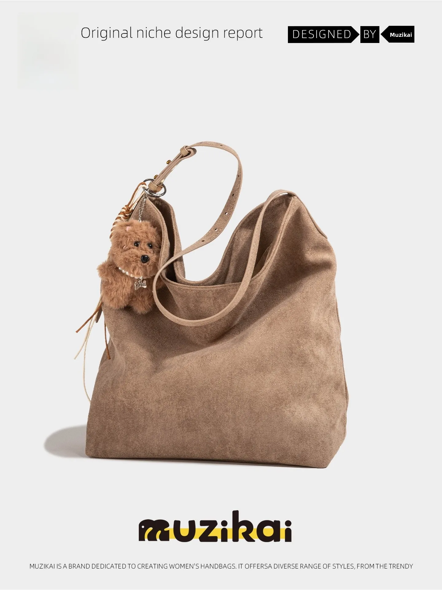MuziKai Large Capacity Women's Tote Bag Fashionable Commuter Shoulder Bag Casual Minimalist Style Spring Summer New Arrival
MuziKai Large Capacity Women's Tote Bag Fashionable Commuter Shoulder Bag Casual Minimalist Style Spring Summer New Arrival