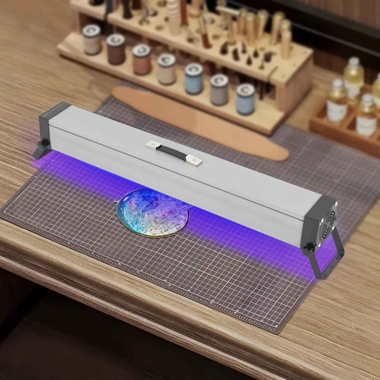 УФ-лампа 1800 Вт для отверждения смолы, УФ-лампа для смолы, УФ-светодиодная лампа 395 нм, портативный ультрафиолетовый светодиодный фонарь, инструменты для рукоделия, НОВИНКА
УФ-лампа 1800 Вт для отверждения смолы, УФ-лампа для смолы, УФ-светодиодная лампа 395 нм, портативный ультрафиолетовый светодиодный фонарь, инструменты для рукоделия, НОВИНКА