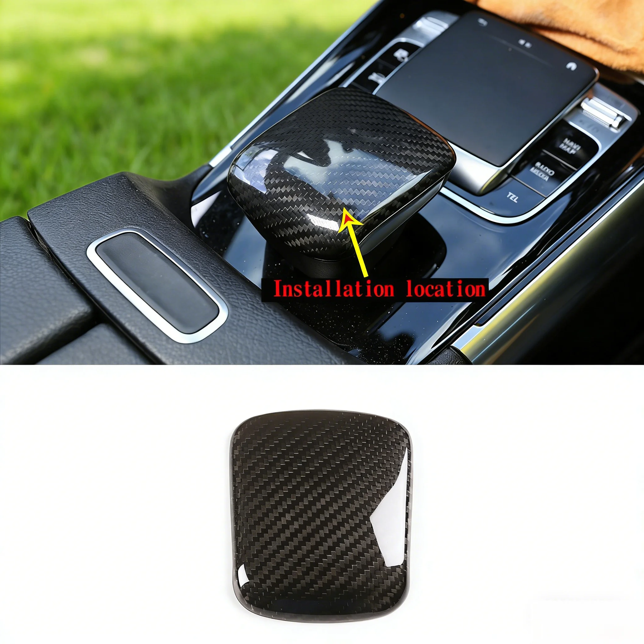 Для Mercedes-Benz B-Class GLA GLB 2020-2021: Накладка на ручку переключения передач из настоящего карбона, аксессуар для автомобиля
Для Mercedes-Benz B-Class GLA GLB 2020-2021: Накладка на ручку переключения передач из настоящего карбона, аксессуар для автомобиля