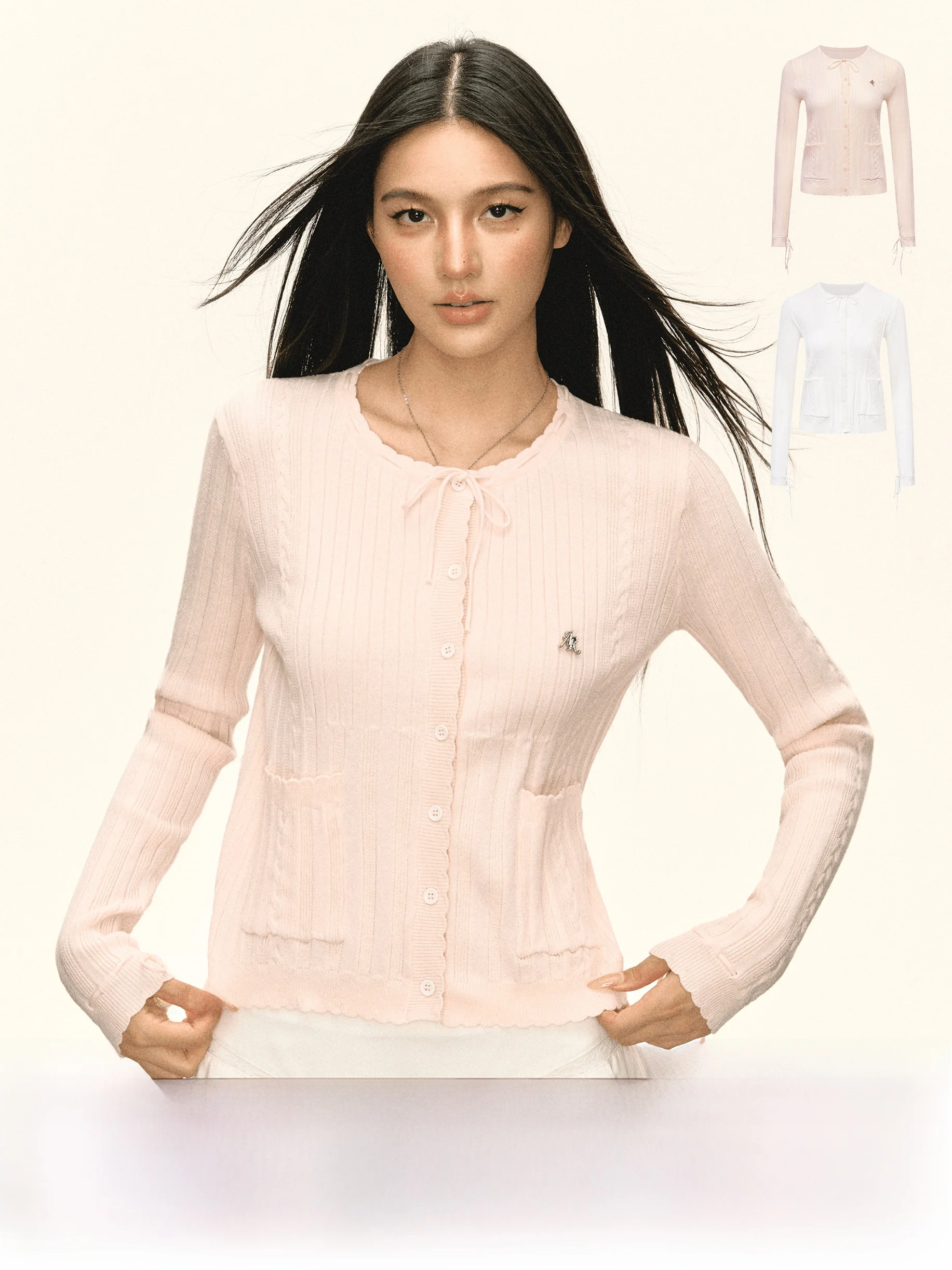 Ariseism American Retro Design Double Color Open Cardigan Sweater Women's Autumn New Sle Top Street Sle Slim Fit Cotton P...
Ariseism American Retro Design Double Color Open Cardigan Sweater Women's Autumn New Sle Top Street Sle Slim Fit Cotton P...