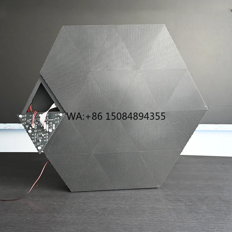 Full Color Video Panel Pantallas Customizable P3 Hexagonal Hexagon Triangle Round Circular Screen LED Digital Signage Display
Full Color Video Panel Pantallas Customizable P3 Hexagonal Hexagon Triangle Round Circular Screen LED Digital Signage Display