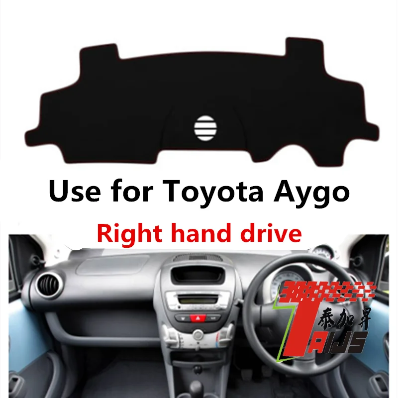 Taijs Right Hand Drive Car Dashboard Mat Dash-Mat for Toyota Aygo 2000 2001 2002 2003 2004 2005 Sun Shade Cover Car Accessories
Taijs Right Hand Drive Car Dashboard Mat Dash-Mat for Toyota Aygo 2000 2001 2002 2003 2004 2005 Sun Shade Cover Car Accessories