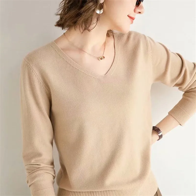 Женский облегающий топ BANA V-Ne ort Knitted Base irt Candy Color Street Sle Long Sve Spring Faion Basic Top
Женский облегающий топ BANA V-Ne ort Knitted Base irt Candy Color Street Sle Long Sve Spring Faion Basic Top