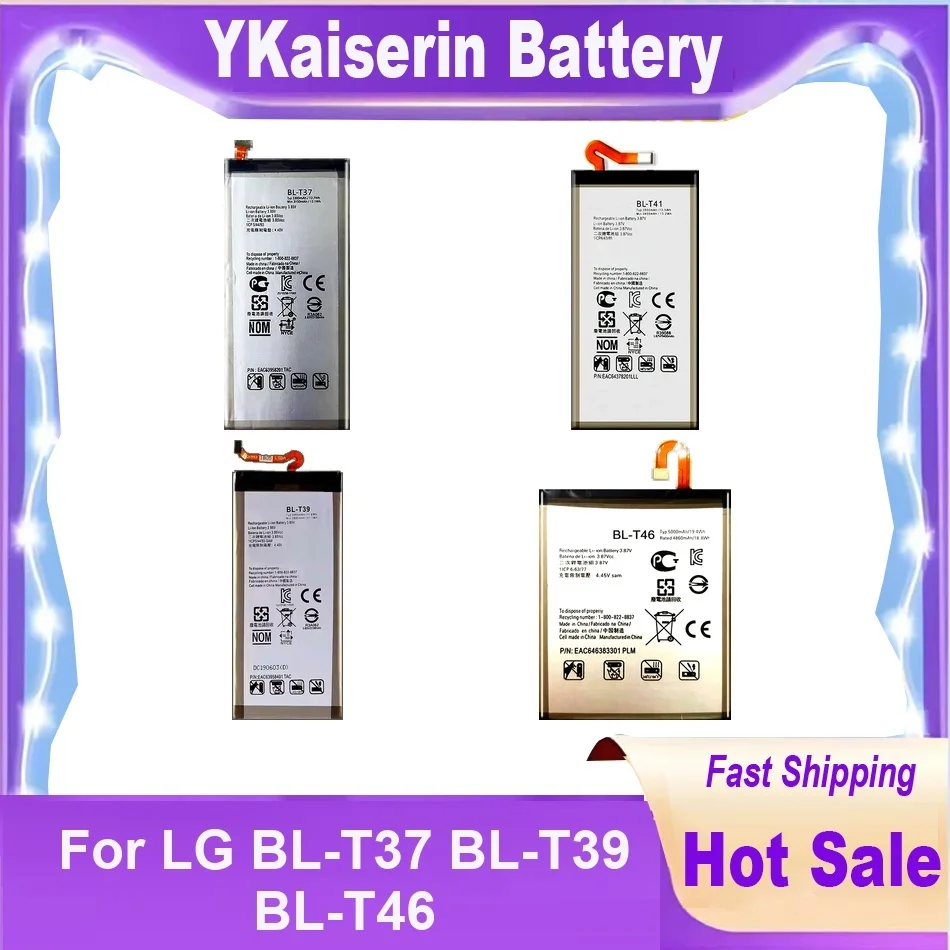 Аккумулятор для мобильного телефона LG BL-T37 BL-T39 BL-T46 3000-5000 мАч, высококачественная батарея + трек, без гарантии
Аккумулятор для мобильного телефона LG BL-T37 BL-T39 BL-T46 3000-5000 мАч, высококачественная батарея + трек, без гарантии