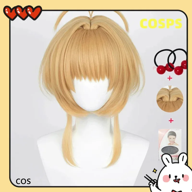 NO4 Anime Card Captors Sakura Cosplay Wig Multiple Versions Sakura Kinomoto Cosplay Wig Heat Resistant Synthetic wigs VOCOS
NO4 Anime Card Captors Sakura Cosplay Wig Multiple Versions Sakura Kinomoto Cosplay Wig Heat Resistant Synthetic wigs VOCOS