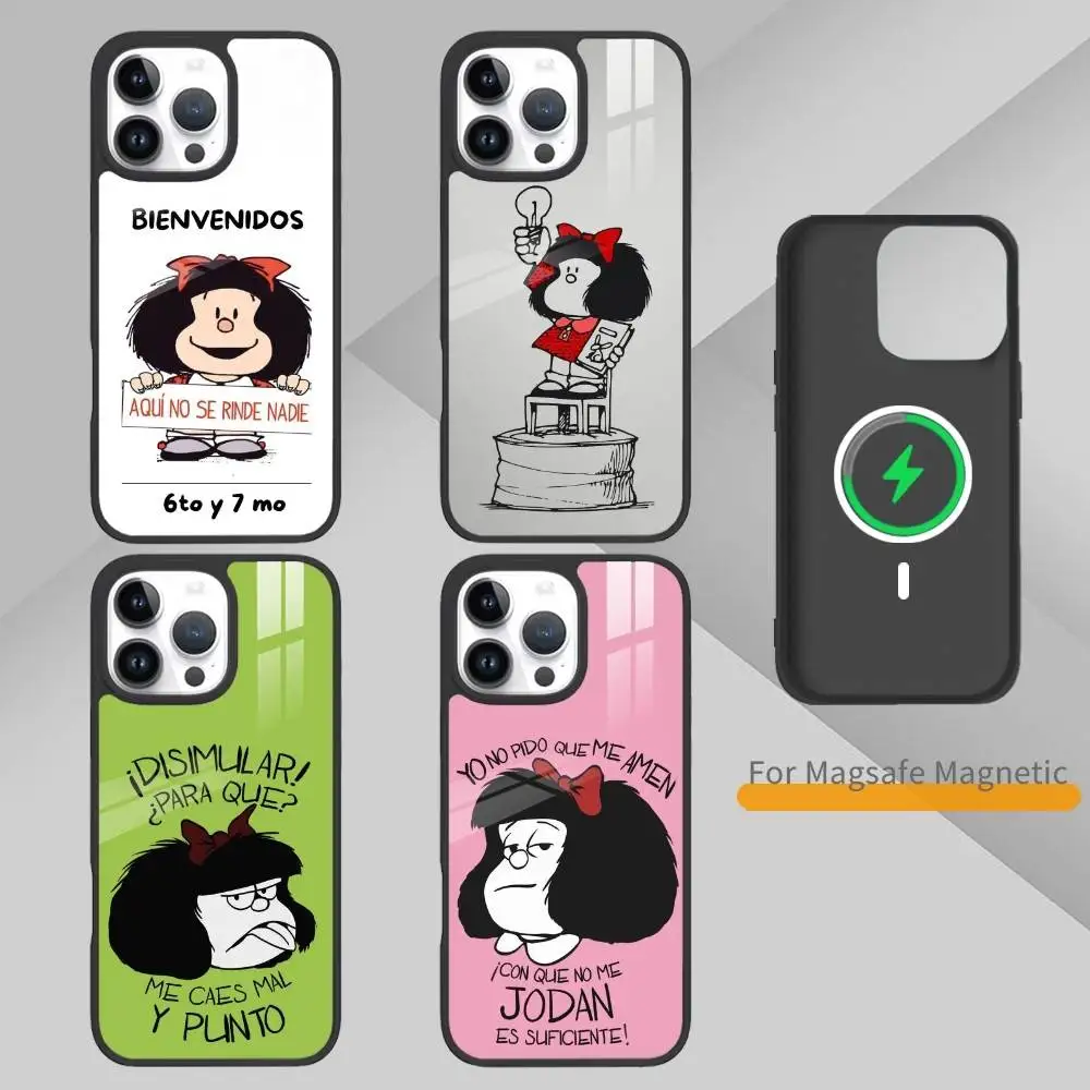 Hot Mafalda Phone Case For IPhone17,16,15,14,13 Plus,Pro Max Magnetic For Magsafe Wireless Charging
Hot Mafalda Phone Case For IPhone17,16,15,14,13 Plus,Pro Max Magnetic For Magsafe Wireless Charging