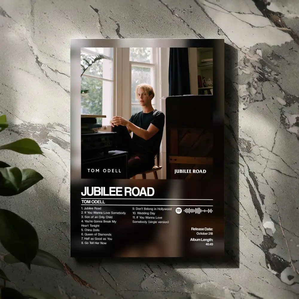 Jubilee Road Tom Odell Poster Prints Canvas Painting Wall Art Picture Living Room Home Decor Tracklist Music Album Cover
Jubilee Road Tom Odell Poster Prints Canvas Painting Wall Art Picture Living Room Home Decor Tracklist Music Album Cover