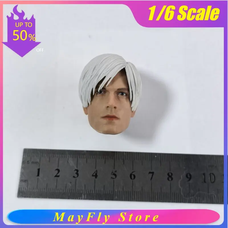 In Stock 1/6 Scale Male Soldier Lyon Biozombie Killer with White Hair Head Sculpture Model for 12in Toy Figures Body Decoration
In Stock 1/6 Scale Male Soldier Lyon Biozombie Killer with White Hair Head Sculpture Model for 12in Toy Figures Body Decoration