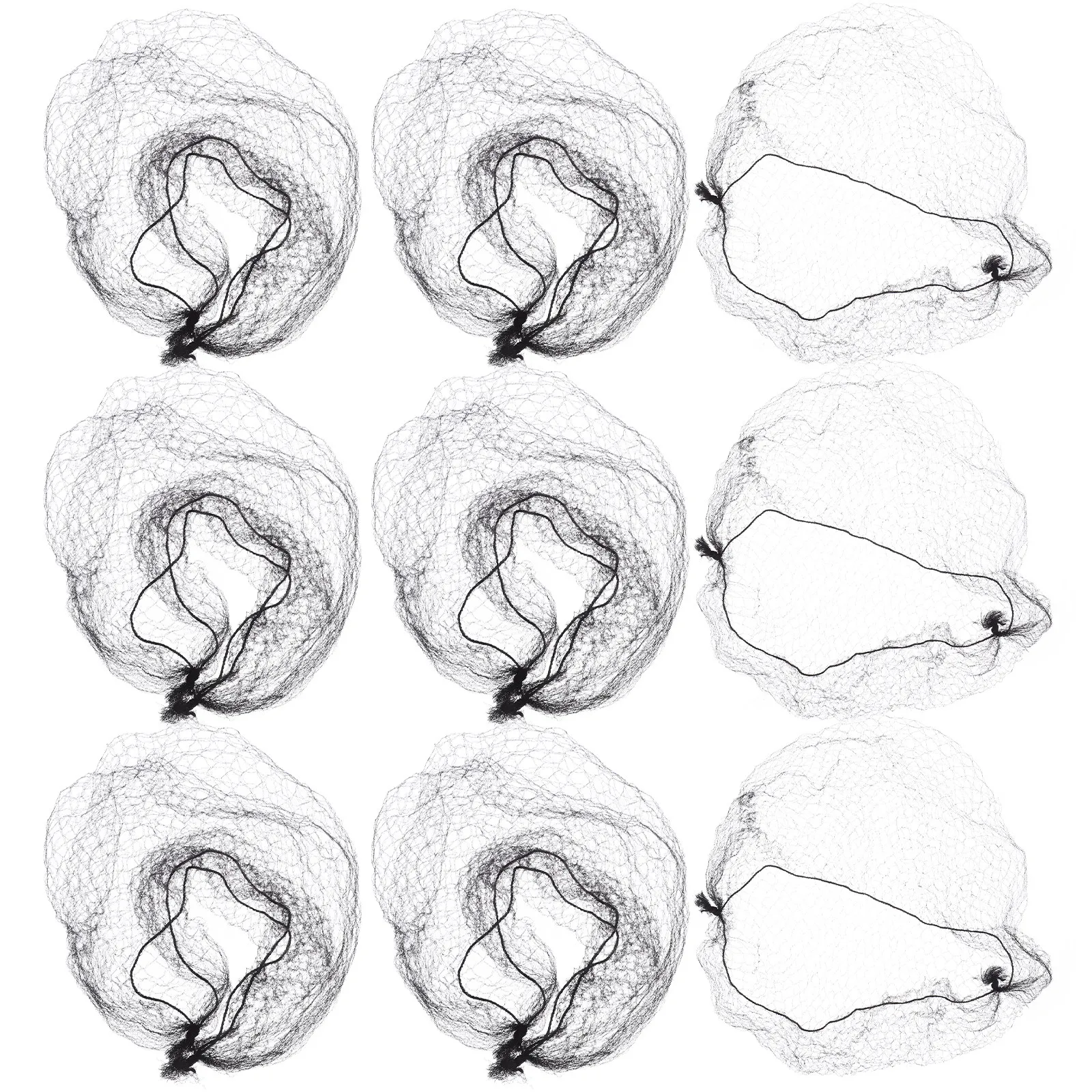 100Pcs Black Nylon Fine Mesh Hair Nets Invisible Elastic Reusable for Ballet Buns Wigs Catering Hairstyling Sleeping
100Pcs Black Nylon Fine Mesh Hair Nets Invisible Elastic Reusable for Ballet Buns Wigs Catering Hairstyling Sleeping