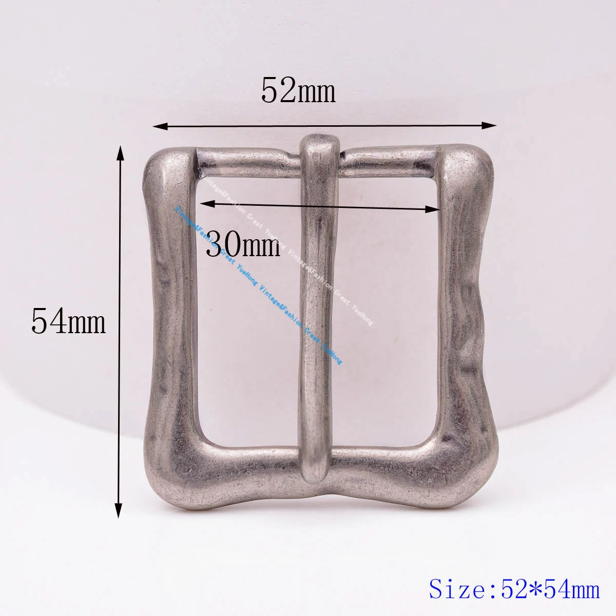Biker Heavy Duty Solid Antique Prong Single Pin Buckle For 30mm Veg Leather Belt 52X54MM
Biker Heavy Duty Solid Antique Prong Single Pin Buckle For 30mm Veg Leather Belt 52X54MM