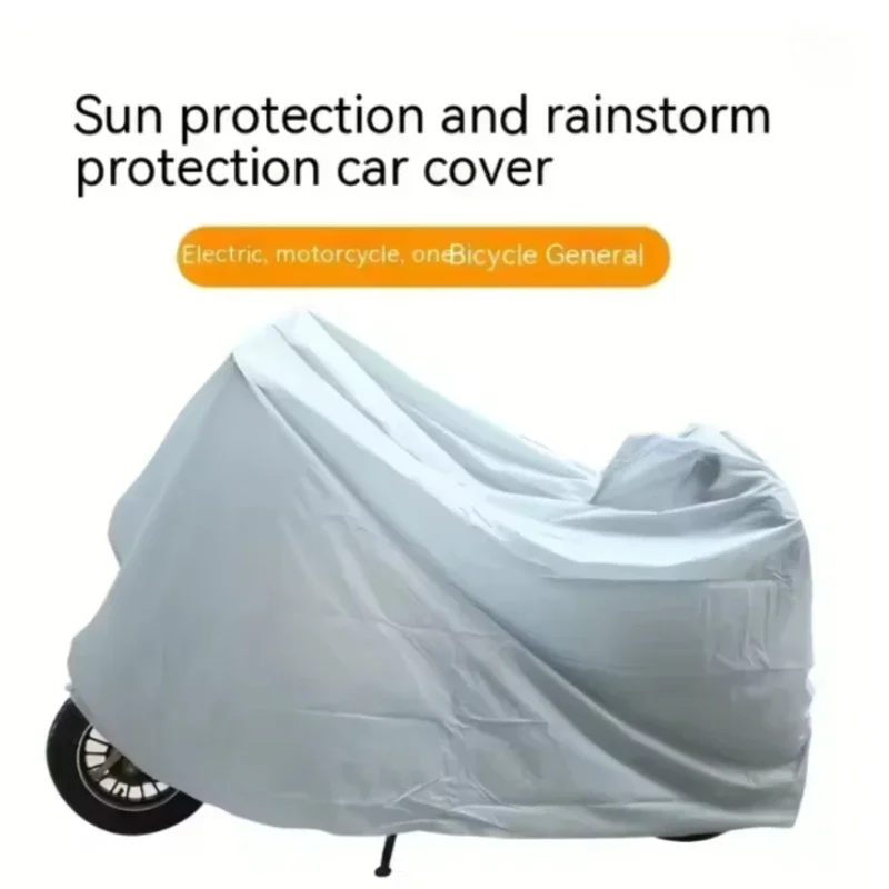 Motorcycle Protective Cover - Waterproof UV & Dust Proof Outdoor/Indoor Bike Cover, All-Weather Sun Protection for Scooter
Motorcycle Protective Cover - Waterproof UV & Dust Proof Outdoor/Indoor Bike Cover, All-Weather Sun Protection for Scooter