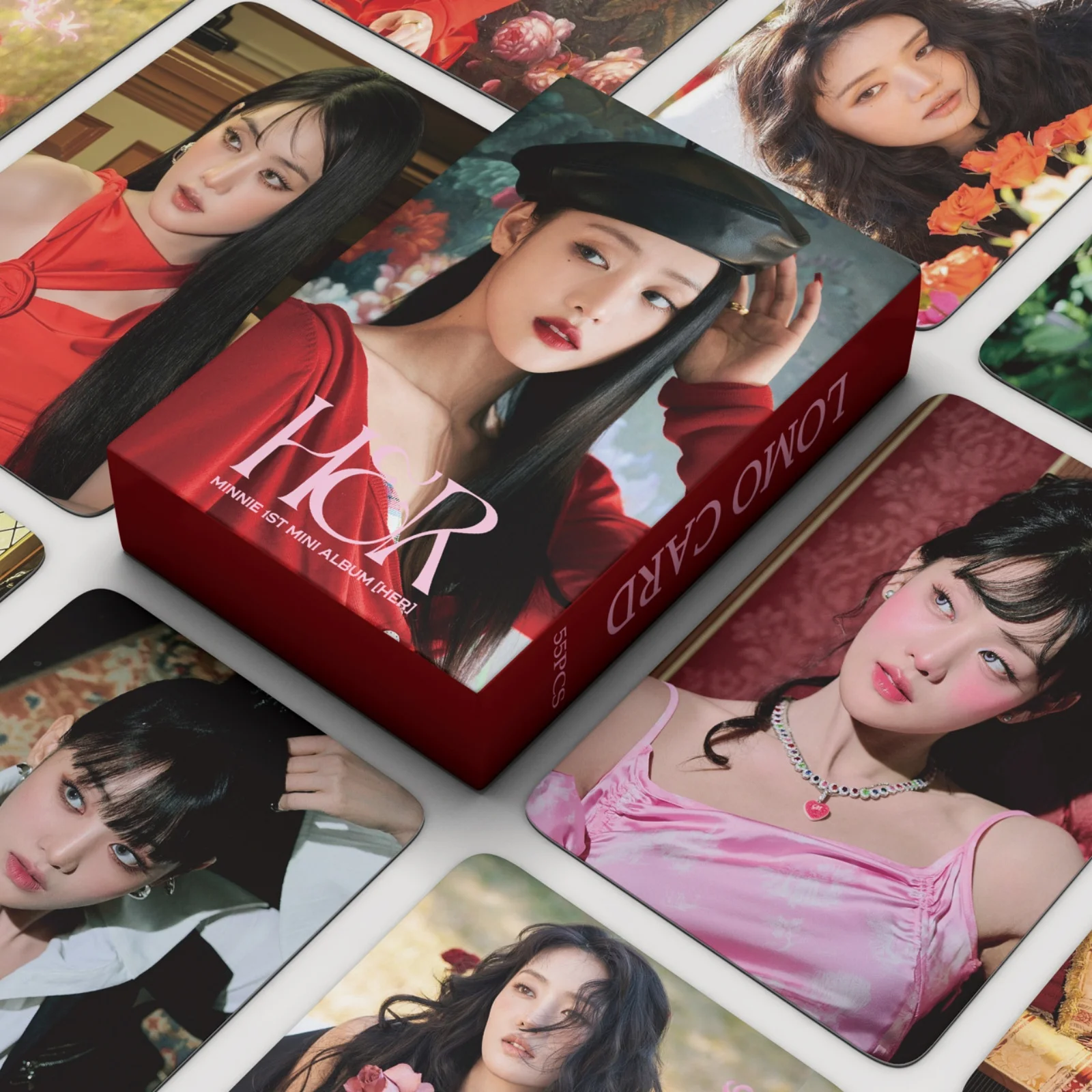 55 шт./кор. (G)I-DLE новые карты Minnie SOLO HER LOMO Минни 1ST мини-альбом специальные карты двусторонние яркие пленочные коллекции фанатов
55 шт./кор. (G)I-DLE новые карты Minnie SOLO HER LOMO Минни 1ST мини-альбом специальные карты двусторонние яркие пленочные коллекции фанатов