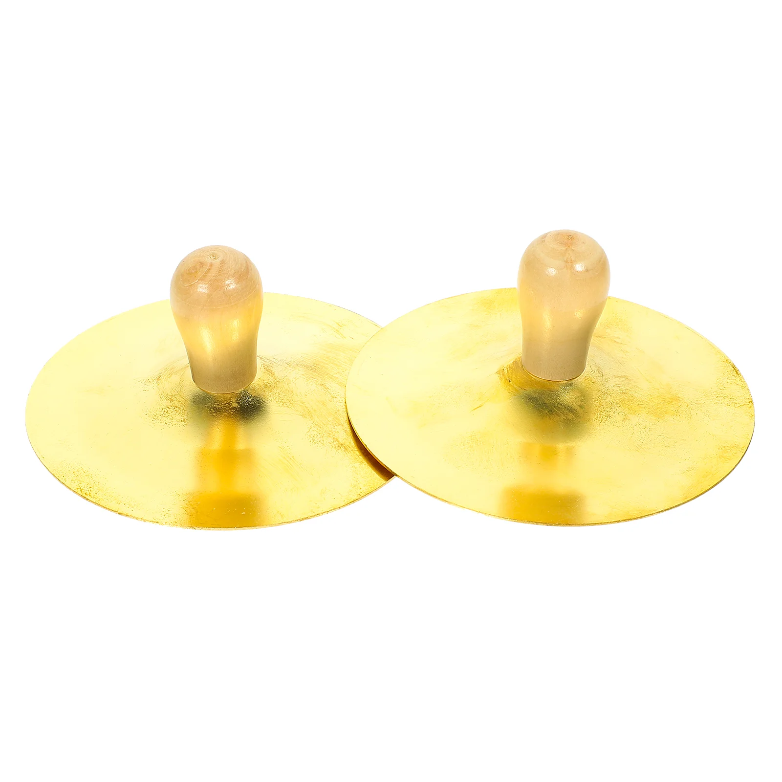 2 Pcs 10cm Copper Cymbal Children Percussion Instrument Wooden Handle Kids Finger Cymbals Small Hand Cymbals
2 Pcs 10cm Copper Cymbal Children Percussion Instrument Wooden Handle Kids Finger Cymbals Small Hand Cymbals