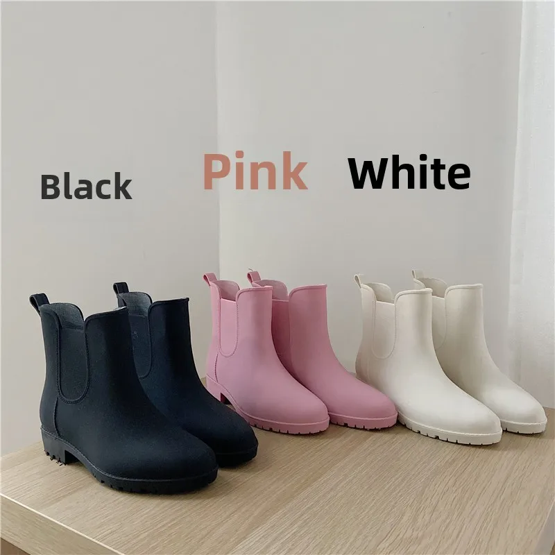 Adorable Fashionable Women's Rain Boots Slip-Resistant Kitchen-Proof Soft-Soled Comfortable Outdoor Wearable PVC Shoes
Adorable Fashionable Women's Rain Boots Slip-Resistant Kitchen-Proof Soft-Soled Comfortable Outdoor Wearable PVC Shoes