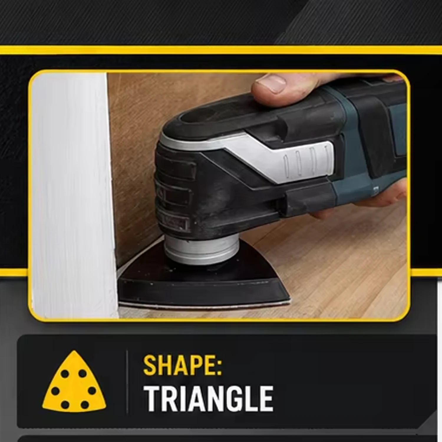 10/50Pcs Triangle Sanding Paper Set 40-240 Grit Dust-Free for Mouse Sander DIY Wood Furniture Car Body Polishing 6 Holes
10/50Pcs Triangle Sanding Paper Set 40-240 Grit Dust-Free for Mouse Sander DIY Wood Furniture Car Body Polishing 6 Holes