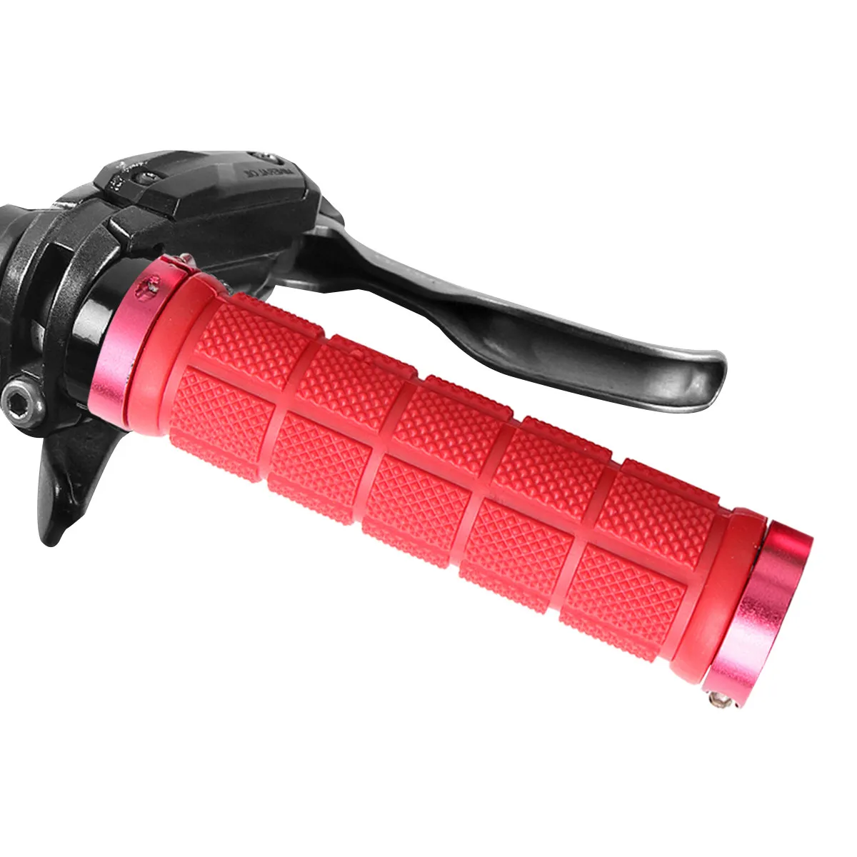 2Pcs Bicycle Handle Cover High Strength Aluminum Joint Ring Non Slip Comfort Grip for Long Distance Riding Cycle Handle Cover
2Pcs Bicycle Handle Cover High Strength Aluminum Joint Ring Non Slip Comfort Grip for Long Distance Riding Cycle Handle Cover