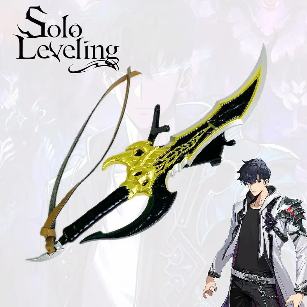9inch 22cm Solo Leveling Sung Jinwoo Dagger Model Anime Collectible Alloy Ornament Cosplay Prop Decorative Accessory Gift
9inch 22cm Solo Leveling Sung Jinwoo Dagger Model Anime Collectible Alloy Ornament Cosplay Prop Decorative Accessory Gift