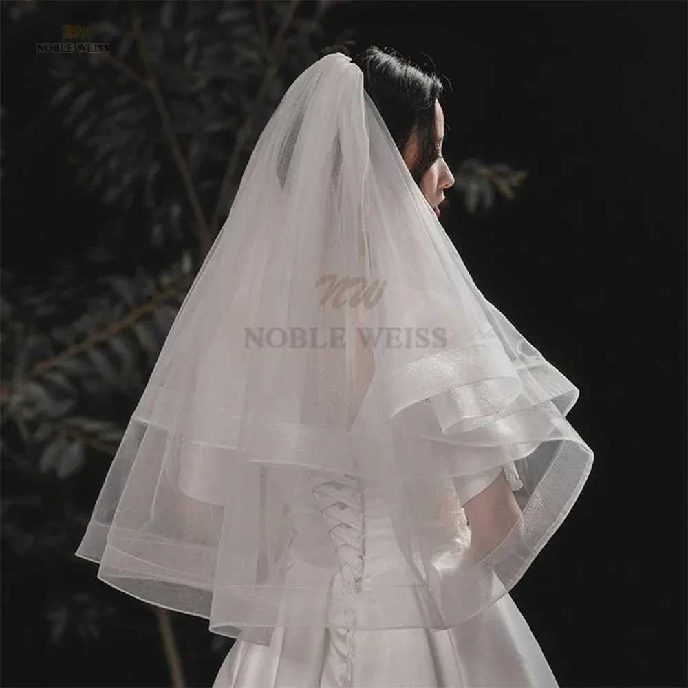 Wedding Veils Two Layers Bride Veil With Stretch Mesh Tulle Veils Accessories Customized
Wedding Veils Two Layers Bride Veil With Stretch Mesh Tulle Veils Accessories Customized