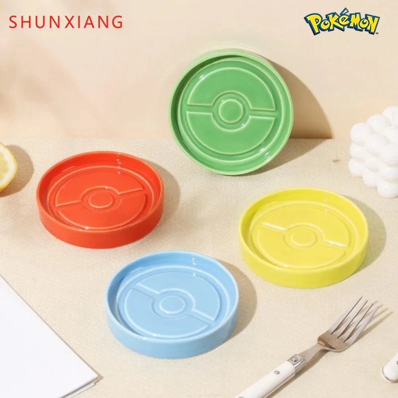 SHUNXIANG Pokémon 4Pcs Snack Plates Set Ceramic Kitchen Tableware Snack Plate Fruit Dessert Dish 4 Color Pokemon Fun Dish Gift
SHUNXIANG Pokémon 4Pcs Snack Plates Set Ceramic Kitchen Tableware Snack Plate Fruit Dessert Dish 4 Color Pokemon Fun Dish Gift