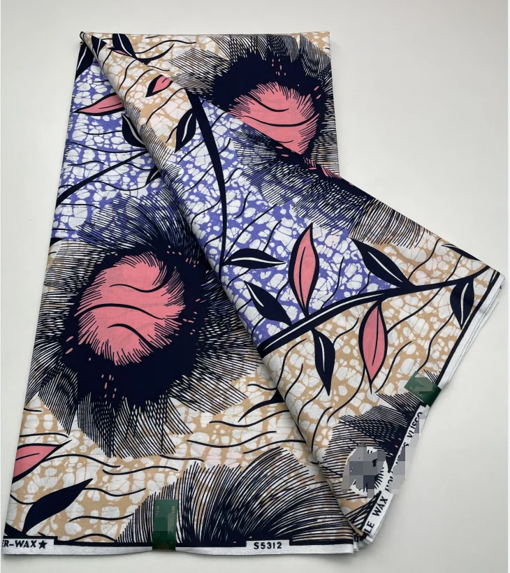 Most Popular Veritable Original African Wax Real Fabric 100% Cotton Ghana Nigeria Style High Quality Ankara Prints Wax Material
Most Popular Veritable Original African Wax Real Fabric 100% Cotton Ghana Nigeria Style High Quality Ankara Prints Wax Material