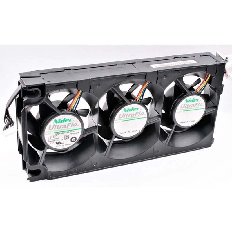 Оригинальный 3U60T12BS1A7-07Z04 12 В 3,0 А трехрядный сборный модуль охлаждающий вентилятор
Оригинальный 3U60T12BS1A7-07Z04 12 В 3,0 А трехрядный сборный модуль охлаждающий вентилятор