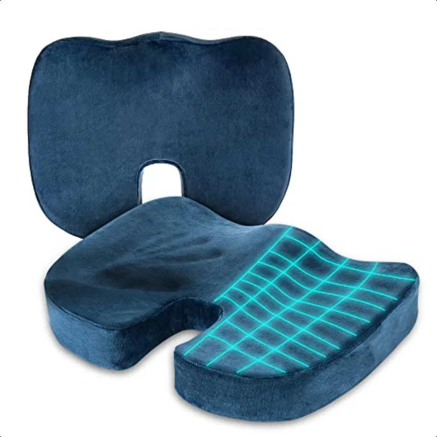 Coccyx Cushion Orthopedic Memory Foam Office Chair Cushion Coccyx Degenerating Disc Tailbone Sciatica Back Pain Relief Long Sit
Coccyx Cushion Orthopedic Memory Foam Office Chair Cushion Coccyx Degenerating Disc Tailbone Sciatica Back Pain Relief Long Sit