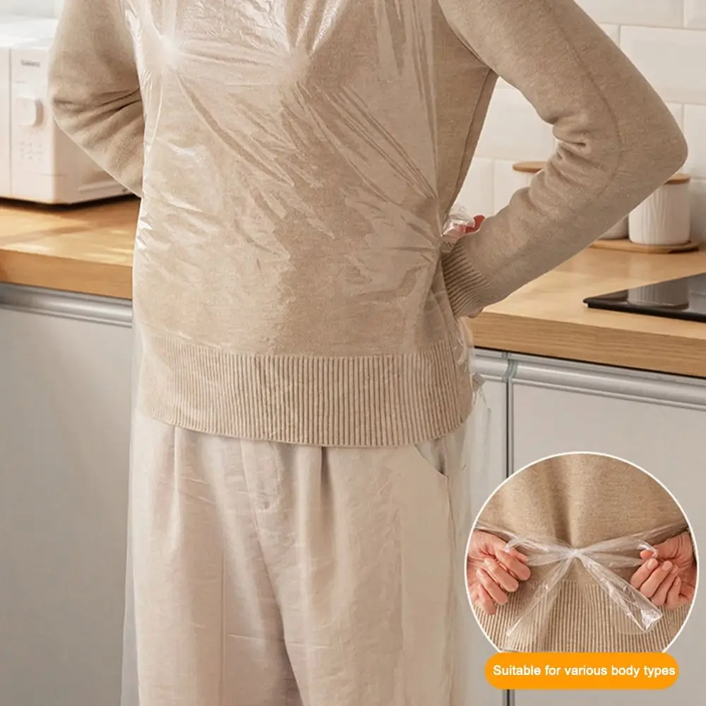 5Pcs/Bag Oil-proof Disposable Aprons Bib Waterproof Disposable Long Apron Plastic Anti-fouling Cooking Apron Home Supplies
5Pcs/Bag Oil-proof Disposable Aprons Bib Waterproof Disposable Long Apron Plastic Anti-fouling Cooking Apron Home Supplies