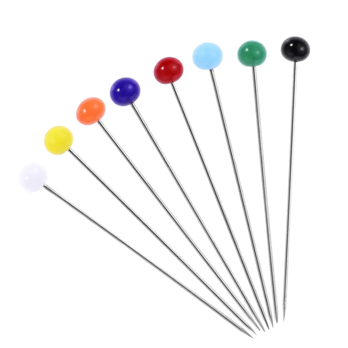 100 Pcs Glass Head Pins for Sewing High Temperature Resistance Colorful Quilting Needles Stick Crafting Projects
100 Pcs Glass Head Pins for Sewing High Temperature Resistance Colorful Quilting Needles Stick Crafting Projects