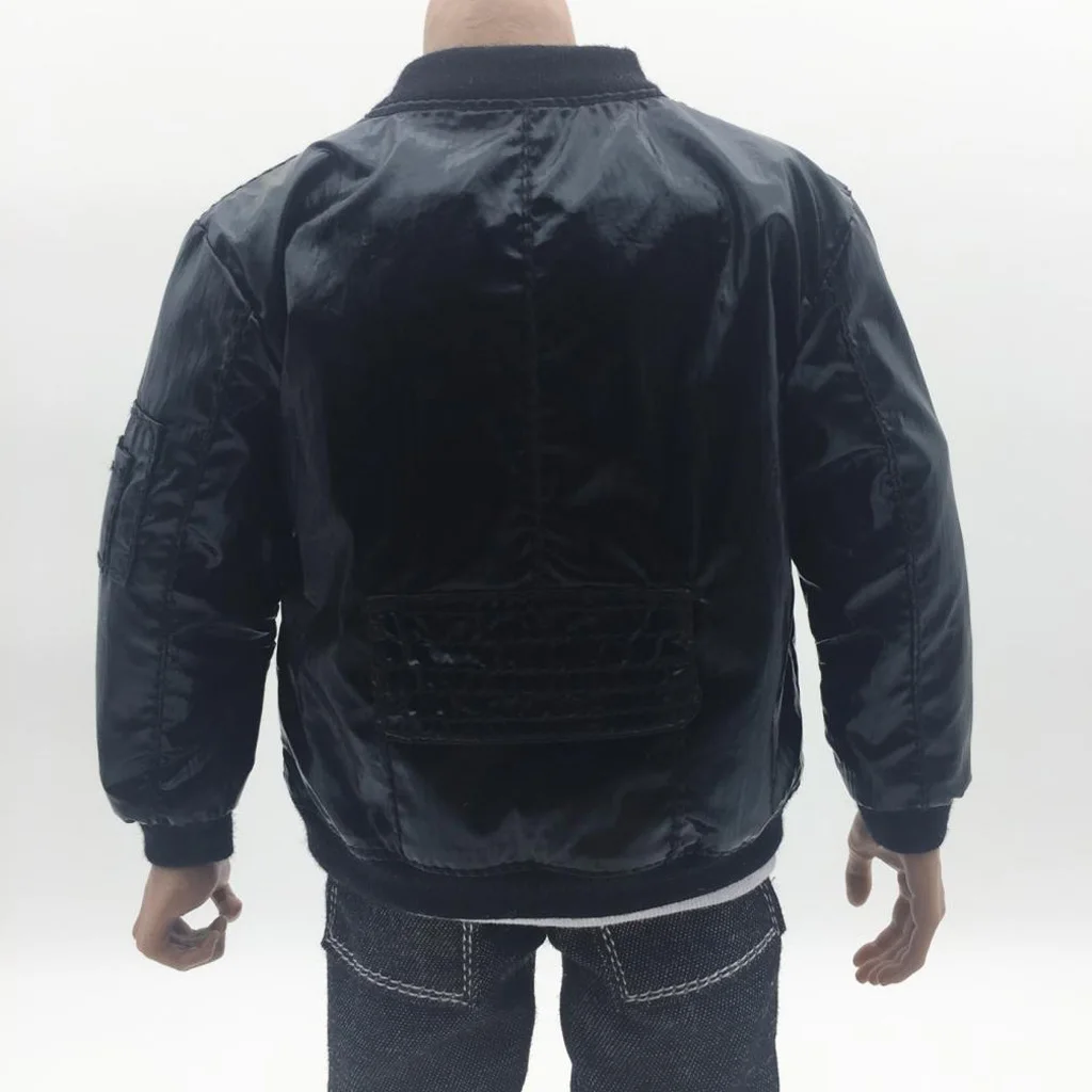 1/6 Male Doll Outfit Black Artificial Leather Jacket Clothes for 12 Inch Action Figure Collectors
1/6 Male Doll Outfit Black Artificial Leather Jacket Clothes for 12 Inch Action Figure Collectors