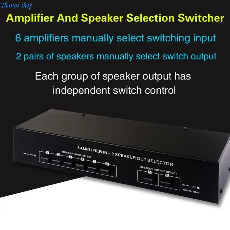 Amplifiers And Speaker Switcher Switching Splitters 4 Amplifiers In 2 Speaker Out X37A
Amplifiers And Speaker Switcher Switching Splitters 4 Amplifiers In 2 Speaker Out X37A