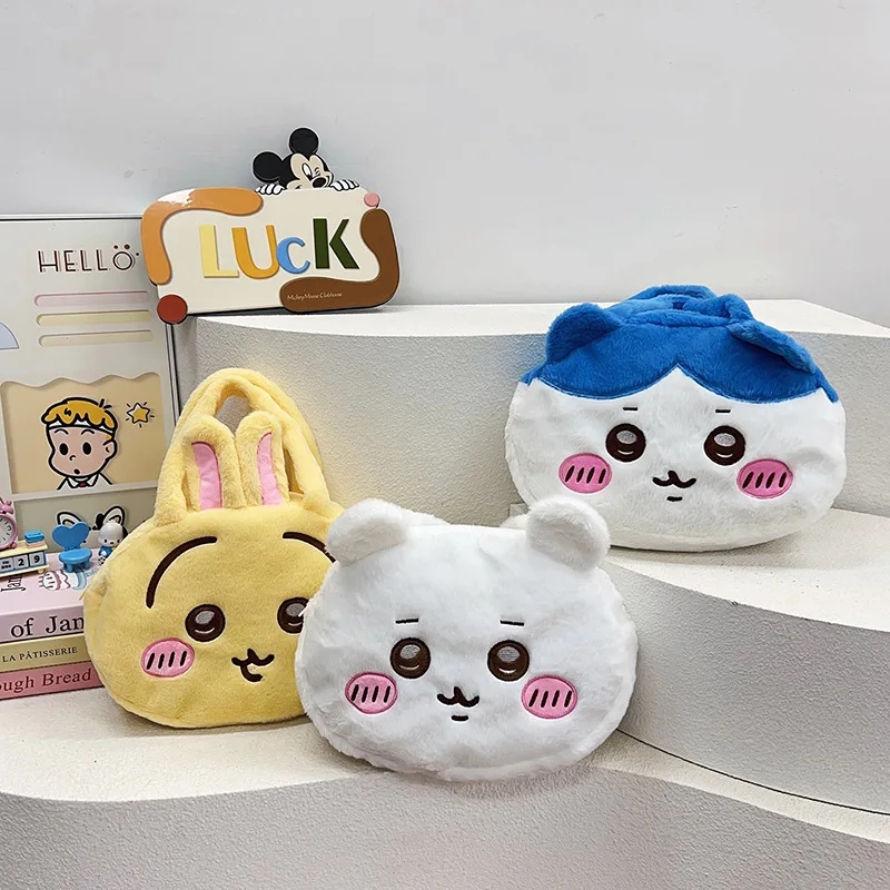 Chiikawa Plush Tote Bag Large Capacity Cute Hachiware Usagi Handbag Soft Plush Shoulder Bag Kawaii Student School Bag Gift
Chiikawa Plush Tote Bag Large Capacity Cute Hachiware Usagi Handbag Soft Plush Shoulder Bag Kawaii Student School Bag Gift