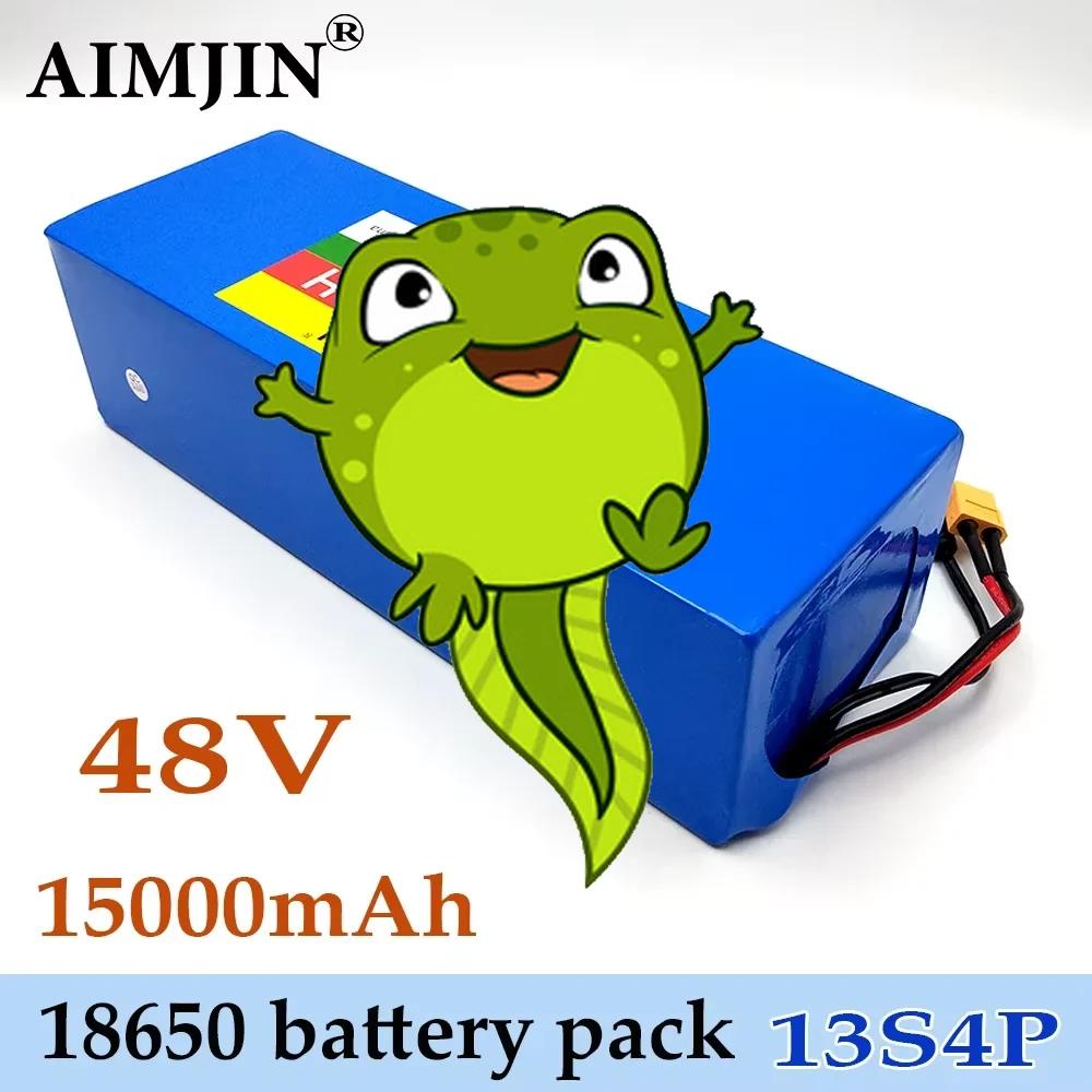 AIMJIN 48V/54.6v 15Ah 13s4p Power Battery pack 18650 Lithium built-in BMS protection for Electric Tool Weeding Machine
AIMJIN 48V/54.6v 15Ah 13s4p Power Battery pack 18650 Lithium built-in BMS protection for Electric Tool Weeding Machine