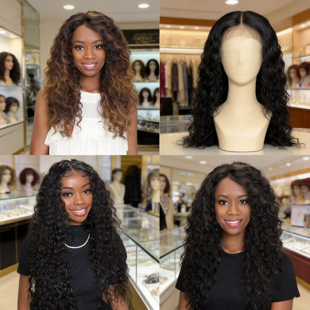 13x4 Lace wigs Front Black Long Curly Wig for African American Women High Temperature Synthetic Hair Daily Use Party Hairpiece
13x4 Lace wigs Front Black Long Curly Wig for African American Women High Temperature Synthetic Hair Daily Use Party Hairpiece