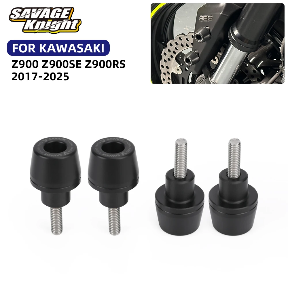 Motorcycle Front Fork Mudguard Crash Slider For Kawasaki Z900 Z900SE Z900RS /SE Z 900 900RS 900SE 2017-2025 Fender Crash Screw
Motorcycle Front Fork Mudguard Crash Slider For Kawasaki Z900 Z900SE Z900RS /SE Z 900 900RS 900SE 2017-2025 Fender Crash Screw