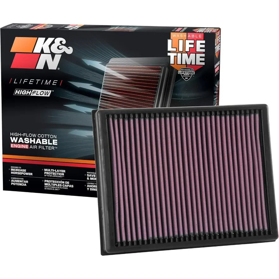 High-Flow Original Lifetime Engine Air Filter: Increase Power: Premium Washable: Compatible with 2015-2024 /Volkswagen: Endeavo
High-Flow Original Lifetime Engine Air Filter: Increase Power: Premium Washable: Compatible with 2015-2024 /Volkswagen: Endeavo