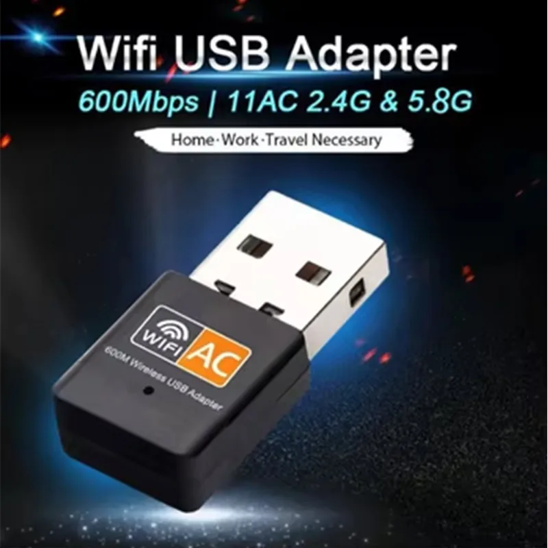 Мини-беспроводная сетевая карта WiFi5, 600 МБ, высокоскоростная передача, 2,4G и 5,8G, двухдиапазонный сетевой адаптер USB
Мини-беспроводная сетевая карта WiFi5, 600 МБ, высокоскоростная передача, 2,4G и 5,8G, двухдиапазонный сетевой адаптер USB