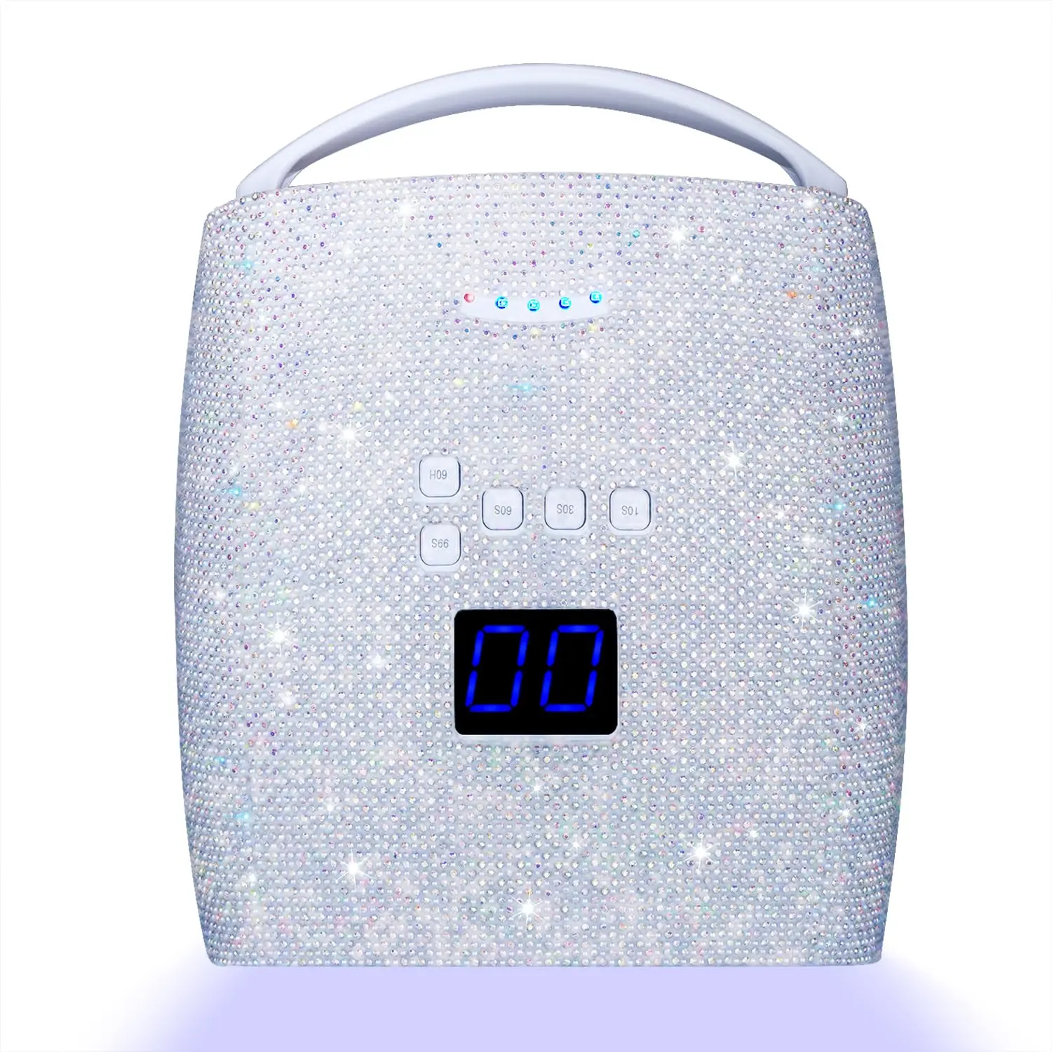 48W Cordless UV LED Nail Lamp, Rechargeable Gel Dryer with Handle for Home Salon Manicure Tools
48W Cordless UV LED Nail Lamp, Rechargeable Gel Dryer with Handle for Home Salon Manicure Tools