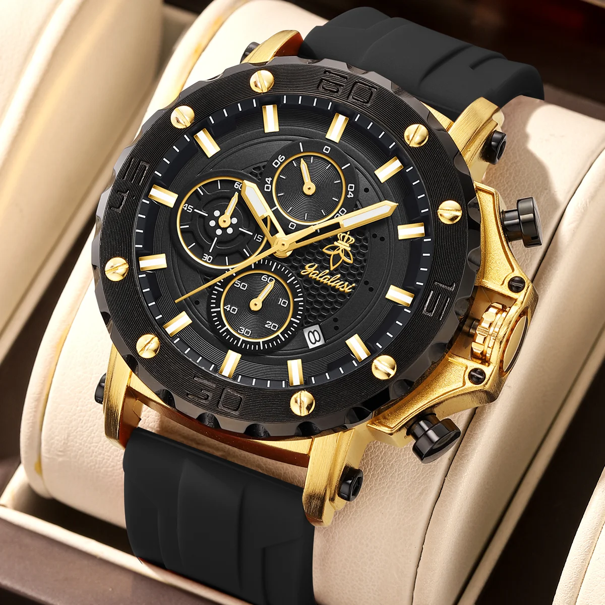 YaLaLuSi Unisex Fashion Waterproof Sport Watch Multifunctional Quartz Wristwatch Personalized Cool Style Daily Party
YaLaLuSi Unisex Fashion Waterproof Sport Watch Multifunctional Quartz Wristwatch Personalized Cool Style Daily Party