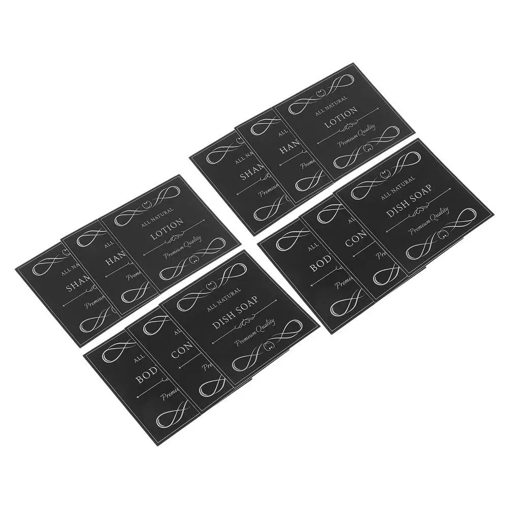 12 Pcs Waterproof Sticker Bottle Labels Shampoo Sorted Stickers Soap Hand Dish Pvc Self-adhesive Travel
12 Pcs Waterproof Sticker Bottle Labels Shampoo Sorted Stickers Soap Hand Dish Pvc Self-adhesive Travel
