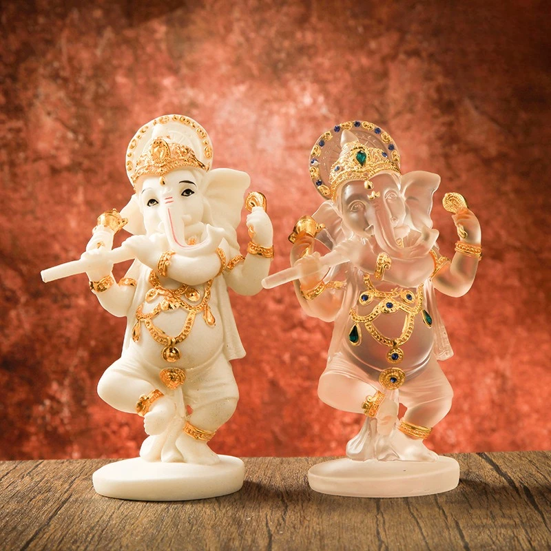 Полупрозрачная фигурка Ганеши из кристаллической смолы, статуя индийского слона Будды, Декор тайского алтаря Юго-Восточной Азии, Lucky Aqua-Glass
Полупрозрачная фигурка Ганеши из кристаллической смолы, статуя индийского слона Будды, Декор тайского алтаря Юго-Восточной Азии, Lucky Aqua-Glass