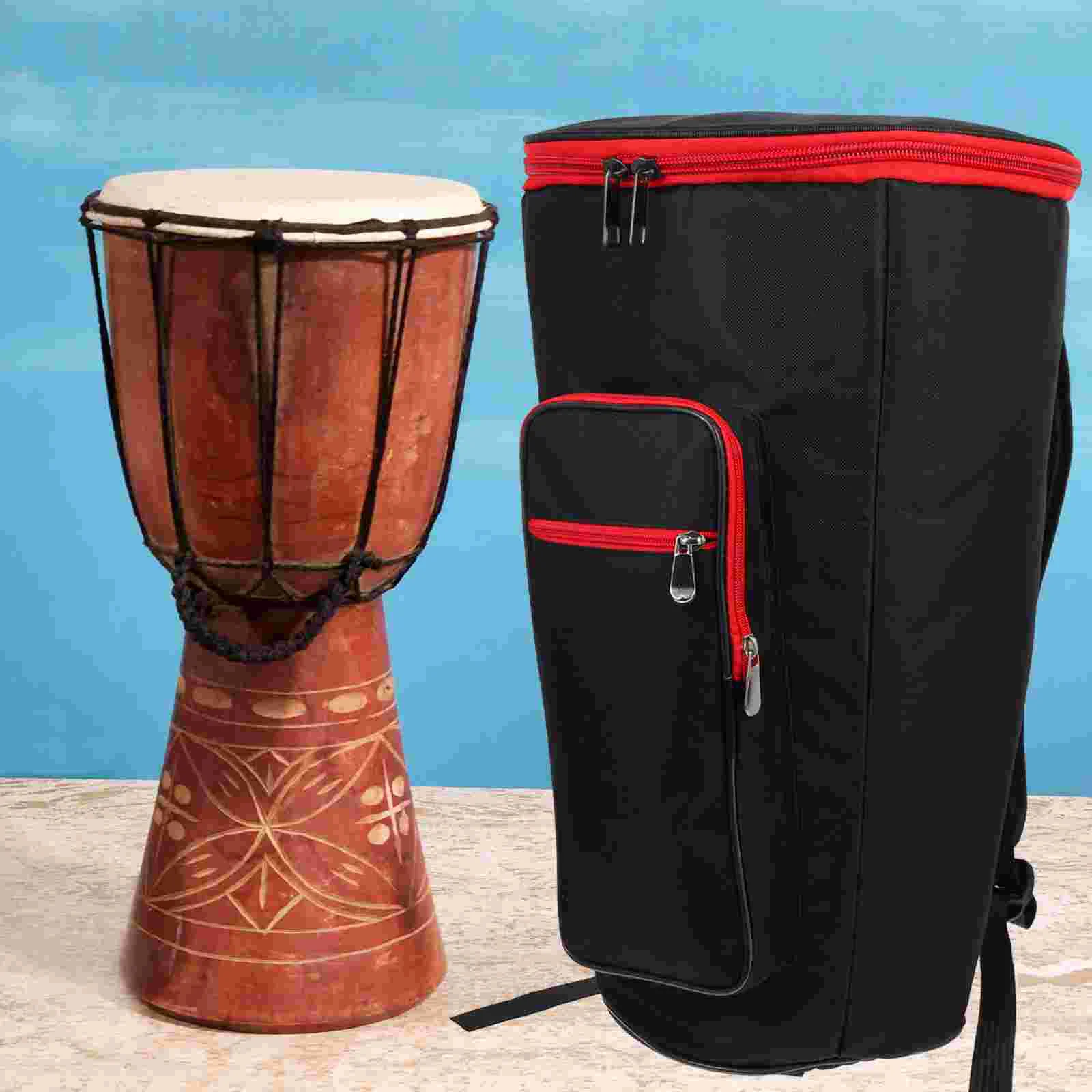 Tote Bags African Drum Kit Case Waterproof Djembe Backpack Instrument Carry Black Carrying Travel
Tote Bags African Drum Kit Case Waterproof Djembe Backpack Instrument Carry Black Carrying Travel