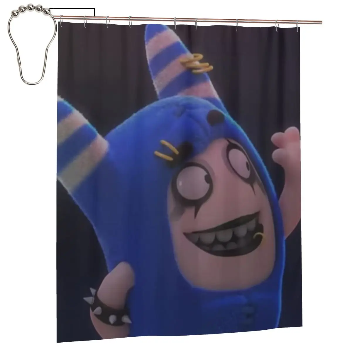 Cartoon Oddbods Cute Shower Curtain Bathroom Polyester Waterproof Bath Curtains with Hooks
Cartoon Oddbods Cute Shower Curtain Bathroom Polyester Waterproof Bath Curtains with Hooks