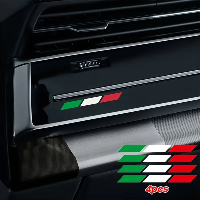 Pack of 4 Green, And Red Reflective Stickers Tricolor Car Stickers for B-Pillar Decoration Scratch Stickers
Pack of 4 Green, And Red Reflective Stickers Tricolor Car Stickers for B-Pillar Decoration Scratch Stickers